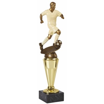 Trofej fotbal FB0038 | Fotbal (Výška cm 25, Štítek na pohár 60x16)