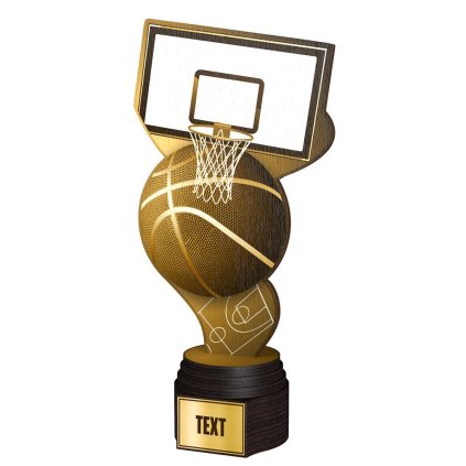 Dřevěná trofej ACTCWR001 (Štítek na pohár 38x30 D, Výška cm 24,5)