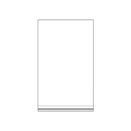 PP sáček s lepicí klopou 17x28 cm