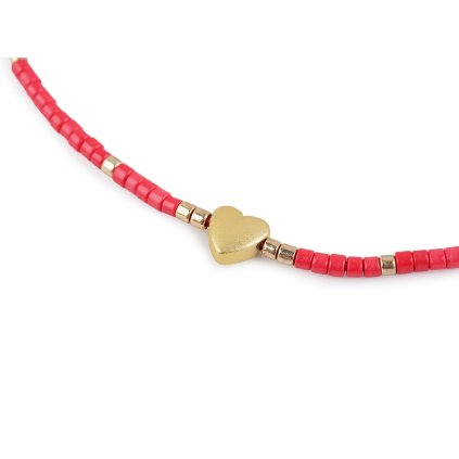 Náramek shamballa (Varianta 1 červená, Balení 1 ks)