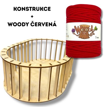 červená