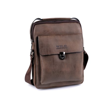 Pánská taška crossbody 20x26 cm (Varianta 3 béžová tm., Balení 1 ks)