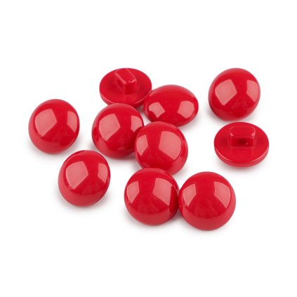 Knoflík barevný velikost 24" (Varianta 1 červená, Balení 10 ks)