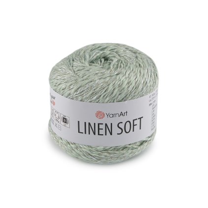 Pletací příze Linen Soft 100 g (Varianta 5 (7308) pudrovobéžová, Balení 1 ks)