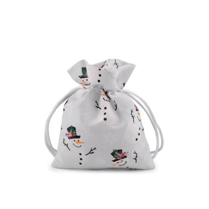 Vánoční dárkový pytlík 10x13 cm