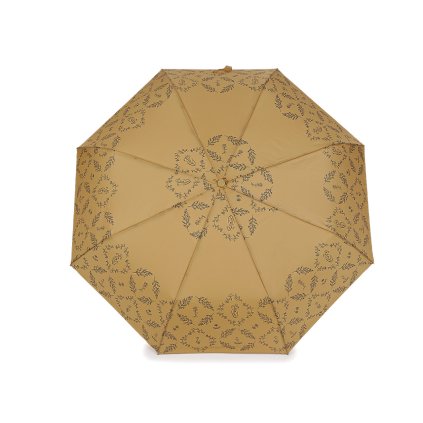 Dámský skládací vystřelovací deštník (Varianta 1 béžová tm., Balení 1 ks)