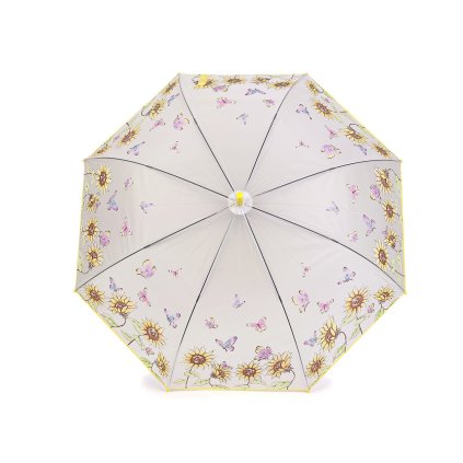 Dámský / dívčí vystřelovací deštník květy (Varianta 1 žlutá světlá slunečnice, Balení 1 ks)