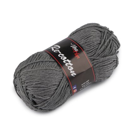 Bavlněná pletací příze Re-Cotton 50 g (Varianta 1 (81002) bílá, Balení 1 ks)