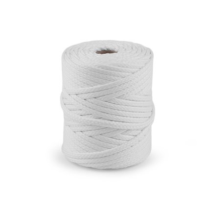 Oděvní šňůra PES Ø6 mm (Varianta bílá, Balení 50 m)