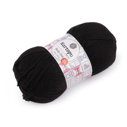 Pletací příze Baby One 100 g (Varianta 1 (992) šedá nejsvětlější, Balení 1 ks)