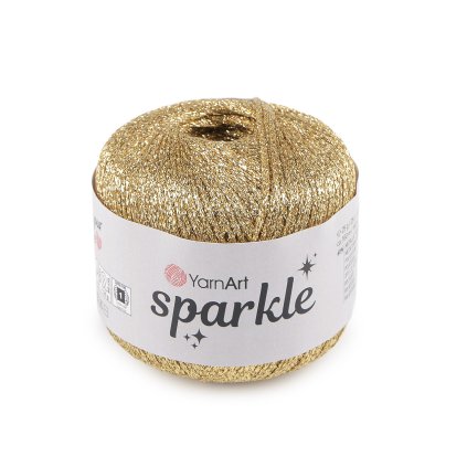 Pletací příze Sparkle s lurexem 25 g (Varianta 1 (1300) stříbrná, Balení 1 ks)