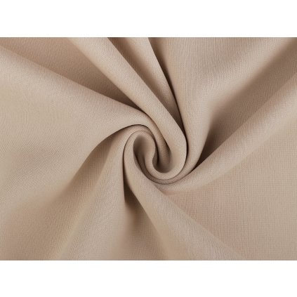 Teplákovina počesaná PES jednobarevná (Varianta 2 (38) béžová velbloudí, Balení 1 m)