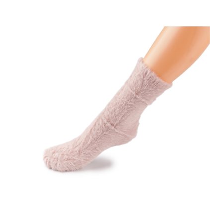 Dámské / dívčí ponožky teplé (Varianta 3 růžová, Balení 1 pár)