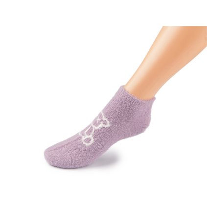 Dámské / dívčí ponožky teplé kotníkové (Varianta 3 šedá, Balení 1 pár)