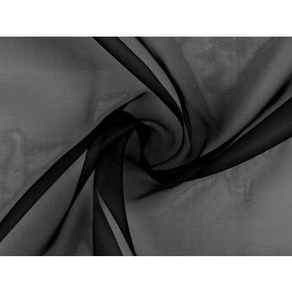 Organza s leskem (Varianta 1 bílá, Balení 1 m)