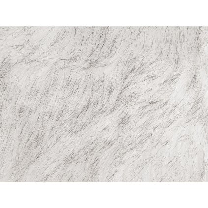 Kožešina Richard (Varianta 1 bílá černá, Balení 1 m)