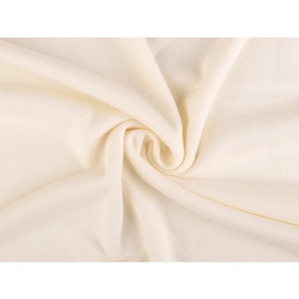 Úplet bavlněný počesaný Premium (Varianta 2 (325 g/m²) krémová nejsvět., Balení 1 m)