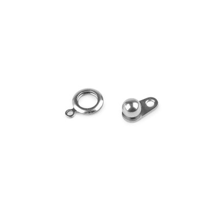 Bižuterní zapínání z nerezové oceli 8x14 mm