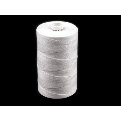 Nitě / stehovka 25x2, 1000 m (Varianta bílá, Balení 10 ks)