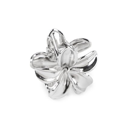 Kovový skřipec do vlasů květ