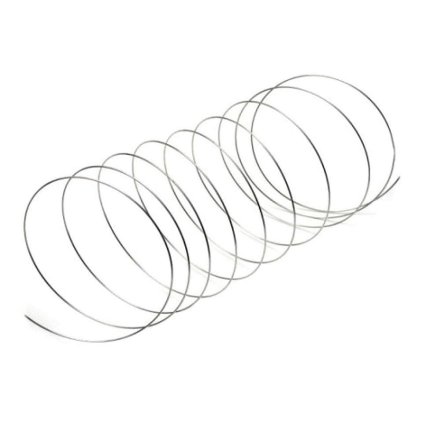 Paměťový drát na náramek Ø5 cm (Varianta platina, Balení 1000 g)