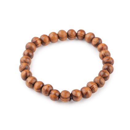 Náramek dřevěný unisex (Varianta 2 černá, Balení 1 ks)