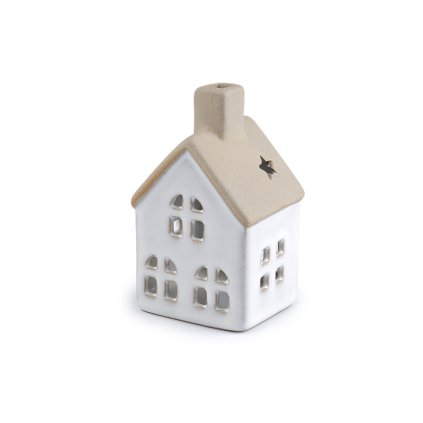 Keramická chaloupka / domeček na svíčku