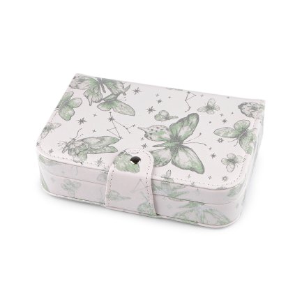 Šperkovnice motýl 14x20x5 cm (Varianta 1 zelená ledově, Balení 1 ks)