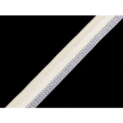 Polyesterová paspulka / kédr šíře 8 mm (Varianta 2 žlutá reflexní, Balení 100 m)