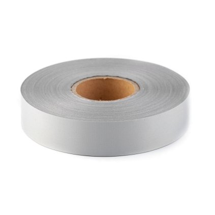 Reflexní páska šíře 30 mm našívací (Varianta šedá holubí, Balení 100 m)