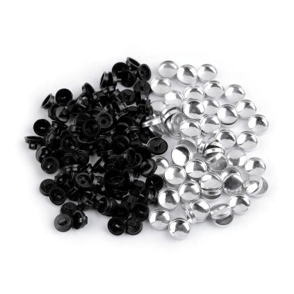 Knoflík na potahování velikost 18" (Varianta 1 bílá, Balení 1000 sada)