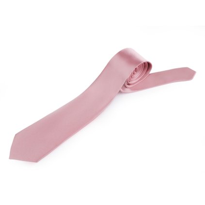 Saténová kravata jednobarevná (Varianta 2 zelená tmavá, Balení 1 ks)