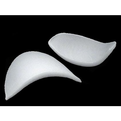 Vycpávky tloušťka 10 mm obšívané (Varianta bílá, Balení 1 pár)