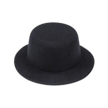 Mini klobouček / fascinátor k dozdobení Ø13,5 cm