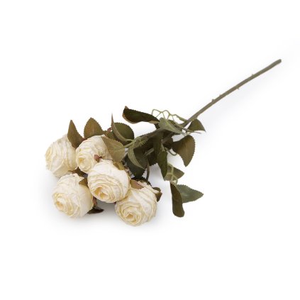 Umělá kytice růže vintage (Varianta 10 levandulová, Balení 1 ks)