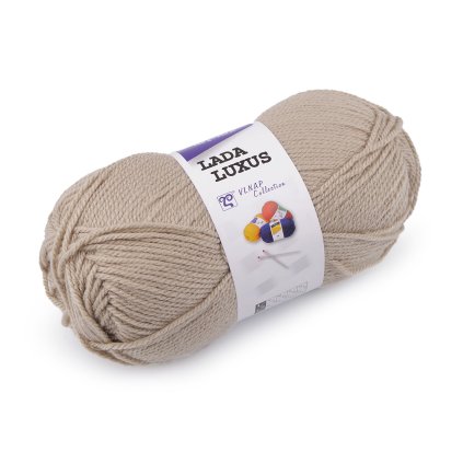 Pletací příze Lada Luxus 100 g (Varianta 1 (57076) bílá, Balení 1 ks)