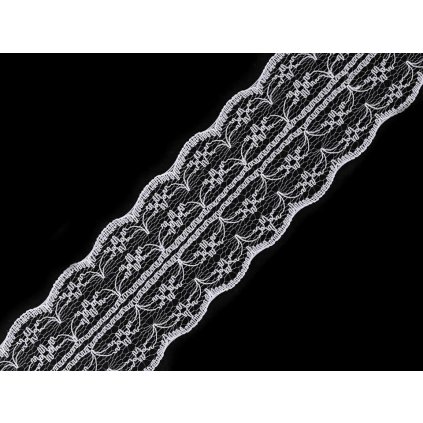 Silonová krajka / vsadka šíře 42 mm