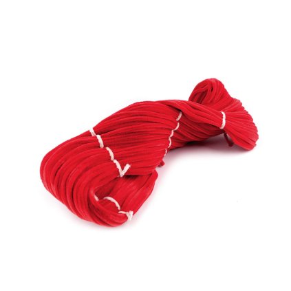 Chlupatý drátek na tvoření Ø6 mm metráž (Varianta 2 červená, Balení 6 m)