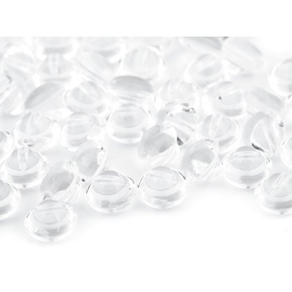 Knoflík transparent velikost 16"