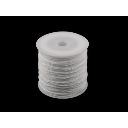 Šňůrka PES Ø0,8 mm (Varianta 1 vanilková, Balení 1 ks)