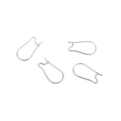 Afroháček uzavřený z nerezové oceli 20 mm