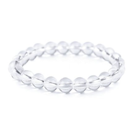 Náramek z minerálů, křišťál