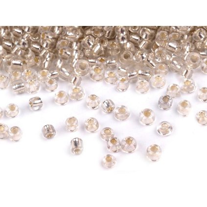 Rokajl 8/0 - 3 mm s průtahem (Varianta 22 zlatá, Balení 50 g)