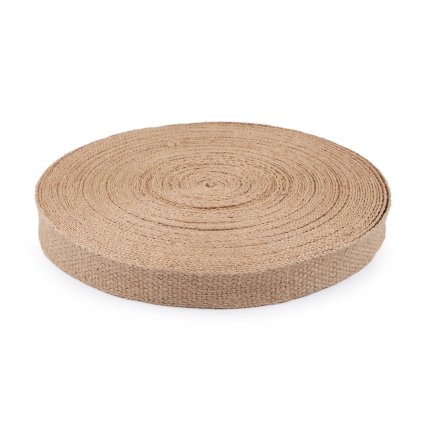 Jutový popruh šíře 25 mm