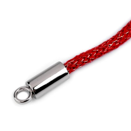 Kovová koncovka na šňůru Ø7 mm (Varianta 1 nikl, Balení 2 ks)