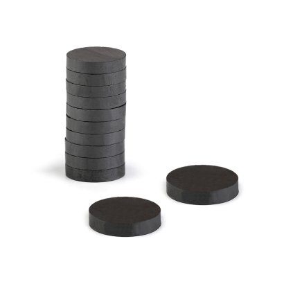Magnet Ø15 mm (Varianta antracit, Balení 70 ks)