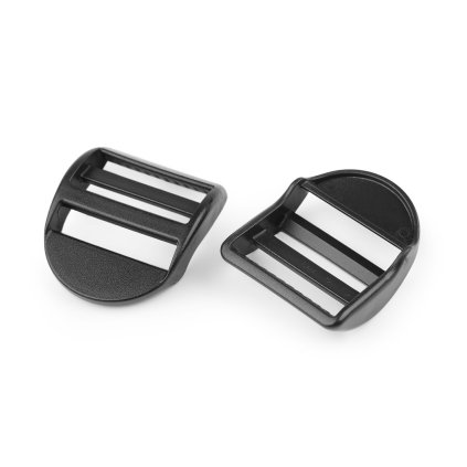 Průvlek šíře 38 mm žebříček (Varianta černá, Balení 25 ks)