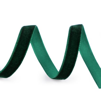 Sametová stuha šíře 10 mm (Varianta 6 černá, Balení 45 m)