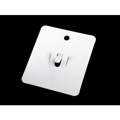 Papírová karta na brože 6,2x7,5 cm (Varianta 2 hnědá přírodní, Balení 20 ks)