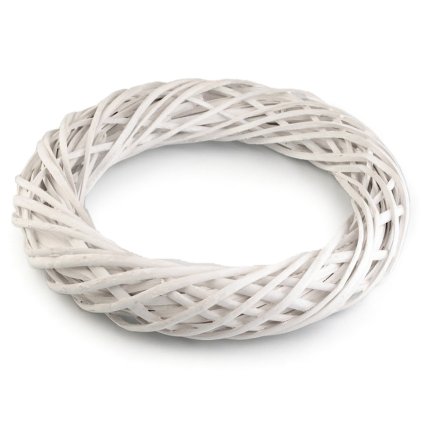 Proutěný věnec Ø34 cm (Varianta 4 hnědá tmavá, Balení 1 ks)